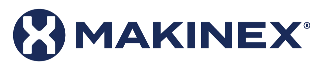 Makinex concrete equipment brand logo